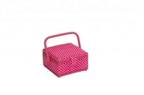 Hobby and Gift Small Sewing Craft Box Pink