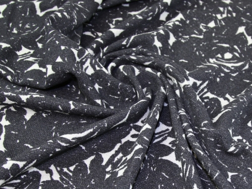 Deadstock 100% Pure Wool Coating Fabric Charcoal Grey