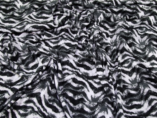 Deadstock ITY Silky Stretch Knit Fabric Grey