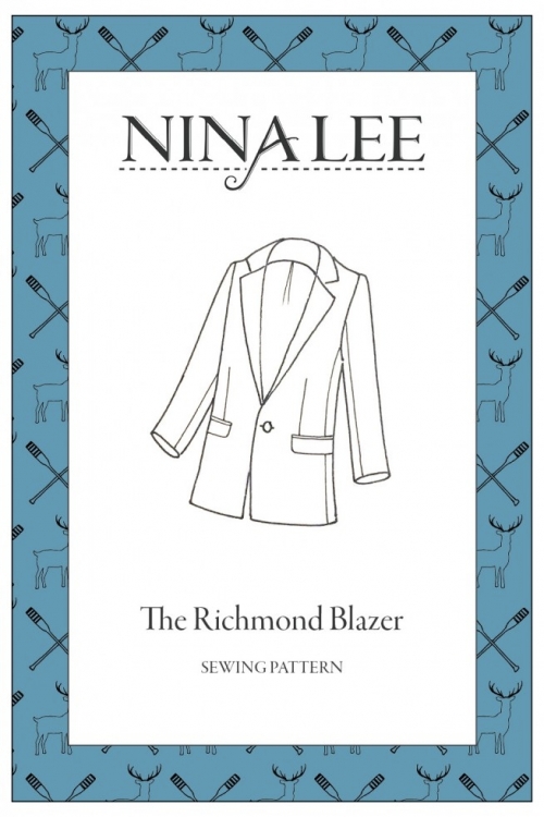 Nina Lee Paper Sewing Pattern Richmond Blazer