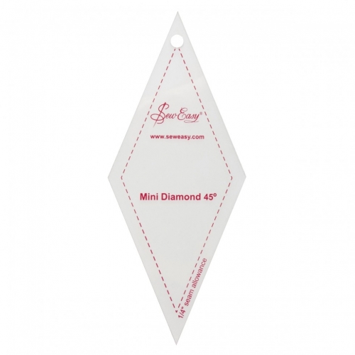 Sew Easy Mini 45 Degree Diamond Quilting Template