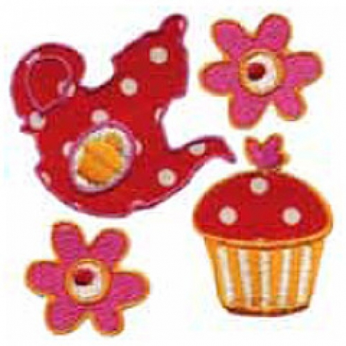 Craft Factory Patch Motif Teatime