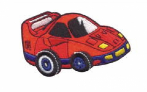 Craft Factory Patch Motif Racing Car