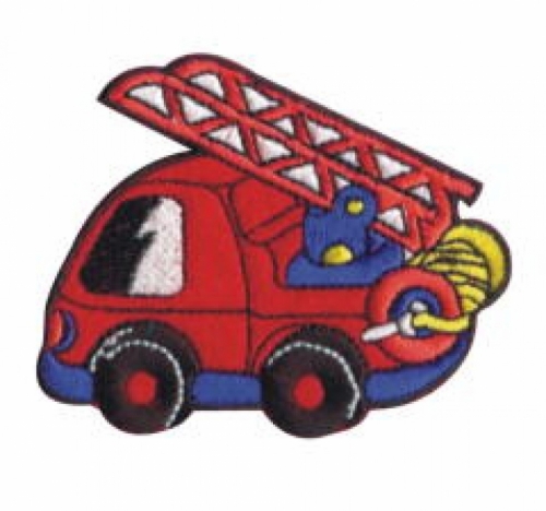 Craft Factory Patch Motif Fire Brigade