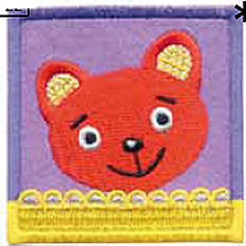 Craft Factory Patch Motif Bear
