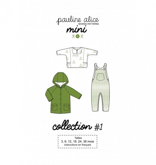 Pauline Alice Paper Sewing Pattern Collection Mini