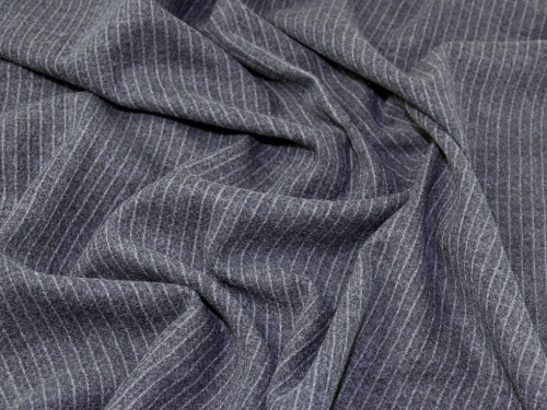 Wool Blend Coating Fabric Grey