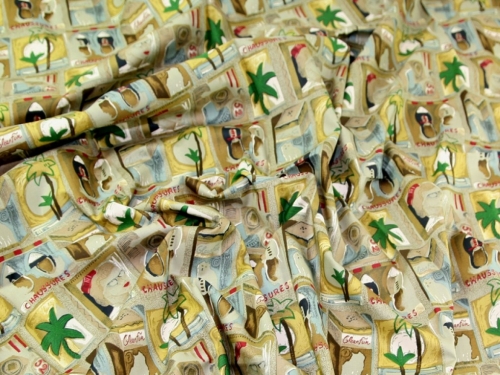 Cotton Lawn Fabric Multicoloured