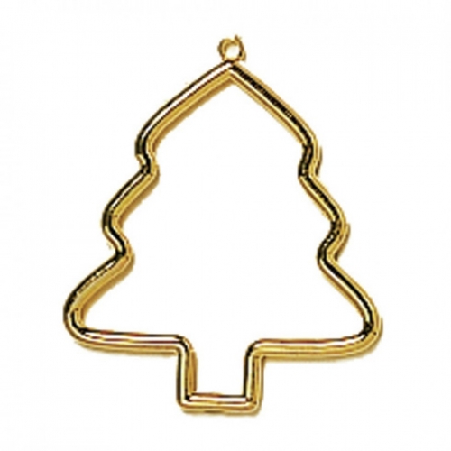 Vervaco Christmas Tree Cross Stitch Frames Gold
