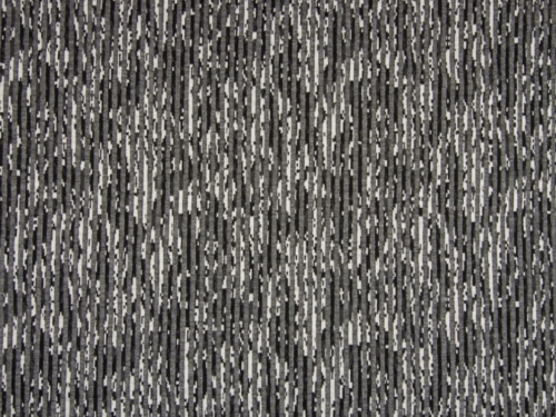 Deadstock Jacquard Stretch Knit Fabric Grey