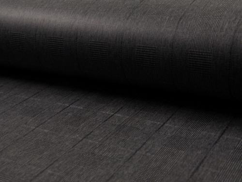 Deadstock Fleece Back Soft Shell Coating Fabric Grey
