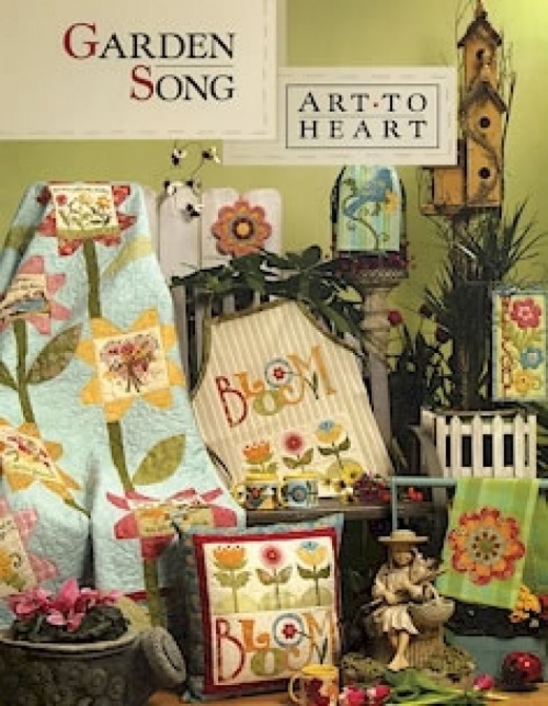 Art To Heart Quilting Book Garden Song