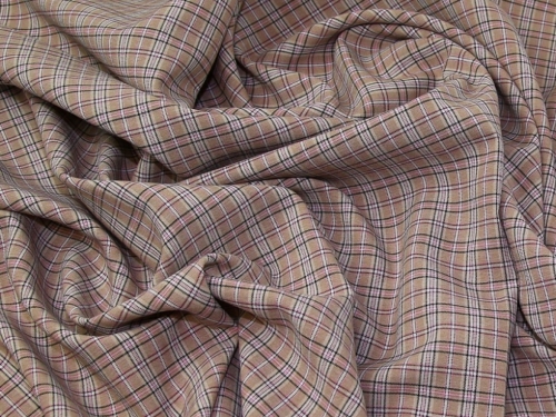 Lady McElroy Polyester Suiting Fabric Pink