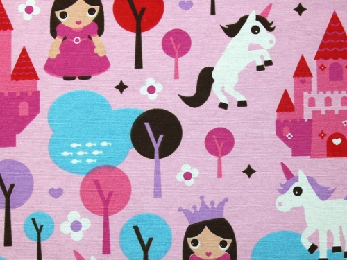 Deadstock Cotton Canvas Fabric Pink