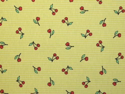Deadstock Cotton Canvas Fabric Yellow