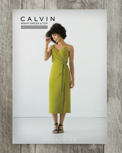 True Bias Paper Sewing Pattern Calvin Wrap Dress & Top