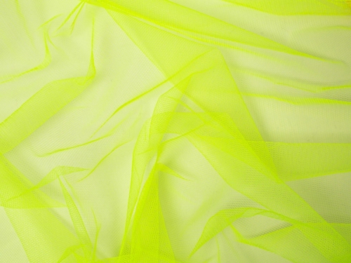 Minerva Core Range Dress Net Fabric Flo Lemon