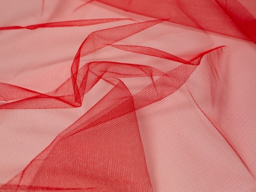 Minerva Core Range Dress Net Fabric Grenadier