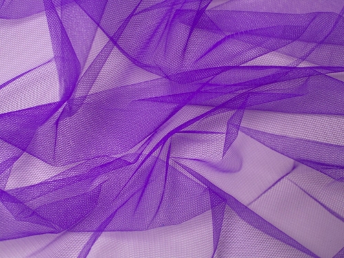 Minerva Core Range Dress Net Fabric Violet