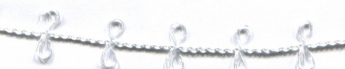 String Bow Ribbon White