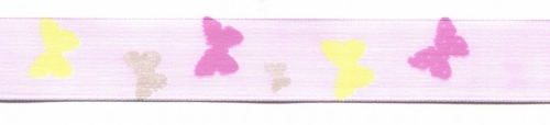 Butterfly Ribbon (Value Roll) Pink