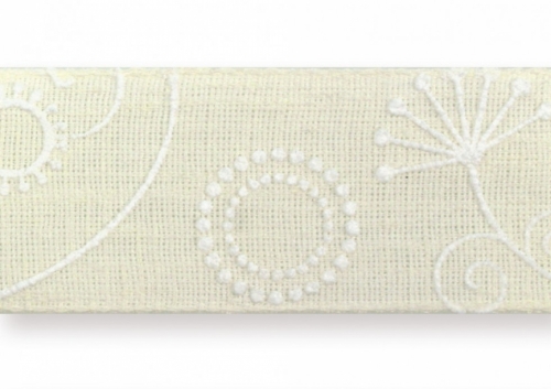 Flower Ribbon Cream