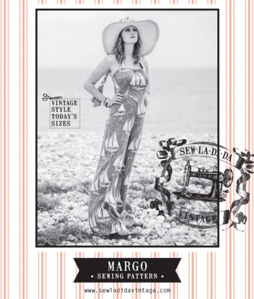 Sew La Di Da Vintage Paper Sewing Pattern Margo Jumpsuit
