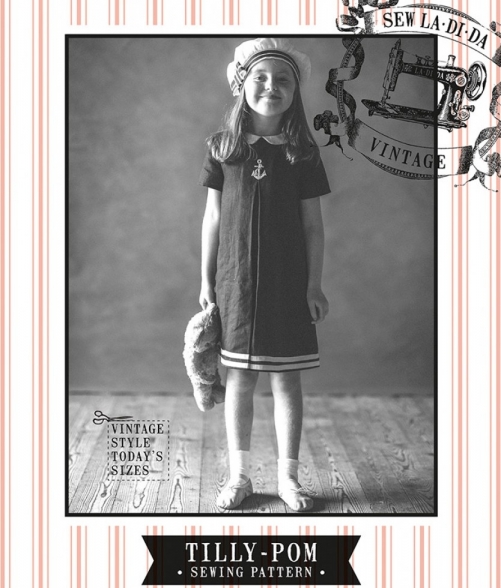 Sew La Di Da Vintage Paper Sewing Pattern Tilly Pom Dress & Jumpsuit