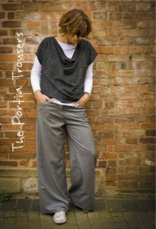 Sew Me Something Paper Sewing Pattern Portia Trousers