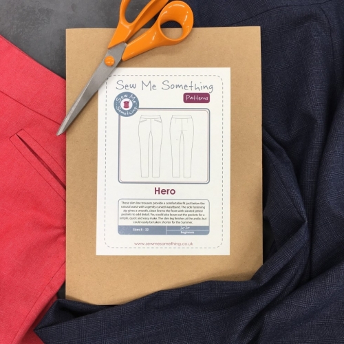 Sew Me Something Paper Sewing Pattern Hero Trousers