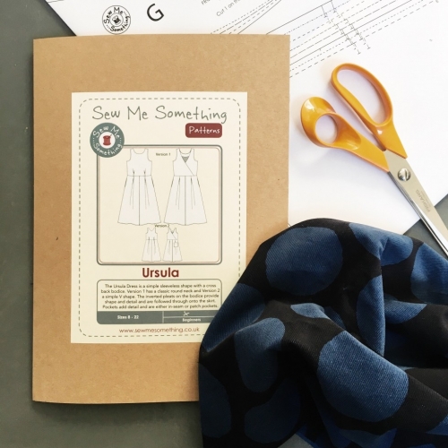 Sew Me Something Paper Sewing Pattern Ursula Dress