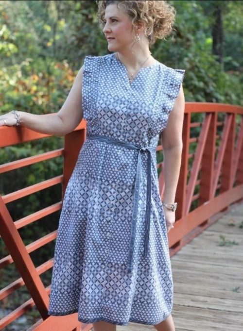 Serendipity Studio Paper Sewing Pattern Erin Shirtdress