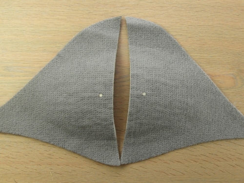 Tailors Shoulder Pads Grey