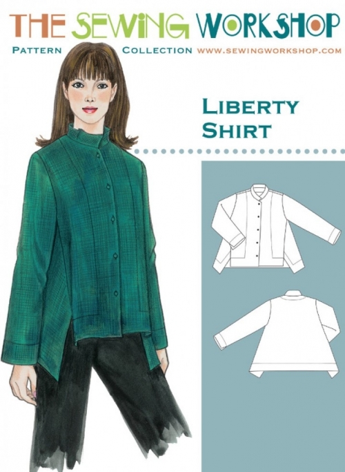The Sewing Workshop Paper Sewing Pattern Liberty Shirt