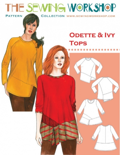 The Sewing Workshop Paper Sewing Pattern Odette & Ivy Tops