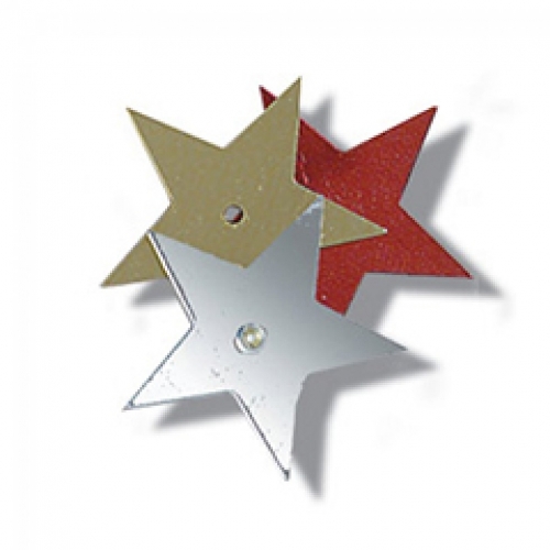Trimits Large Sequin Stars (Value Pack of 5) Assorted Colours