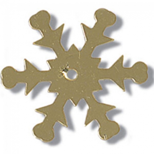 Trimits Snowflake Sequins (Value Pack of 5) Gold