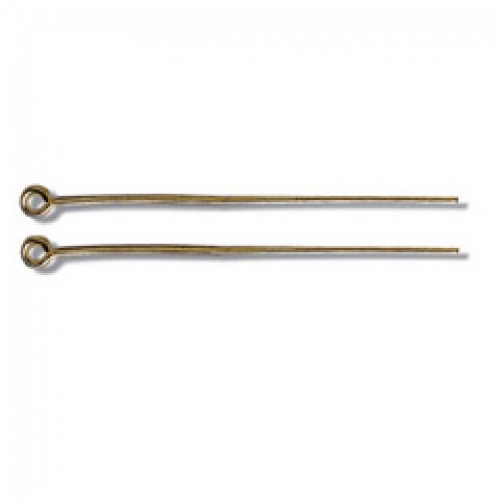 Trimits Eye Pin Findings (Value Pack of 5) Gold