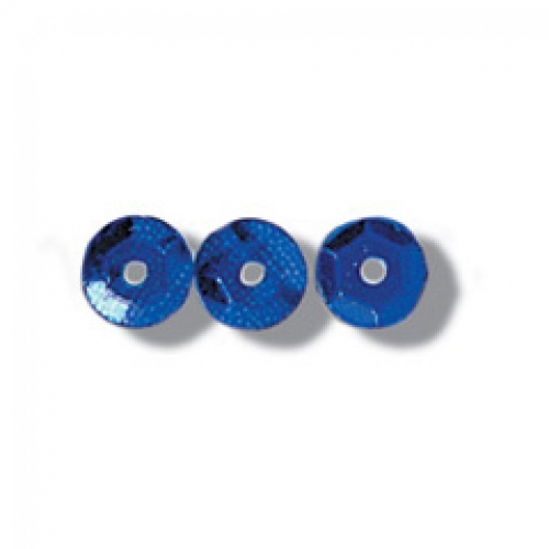 Trimits Round Cup Sequins (Value Pack of 5) Royal Blue