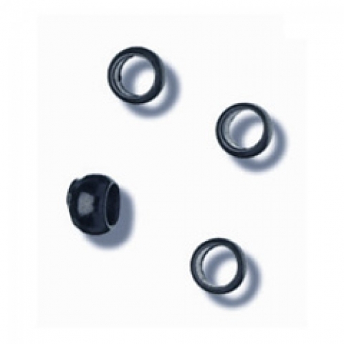 Trimits Crimp Bead Findings (Value Pack of 5) Black