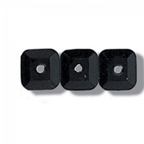 Trimits Square Cup Sequins (Value Pack of 5) Black