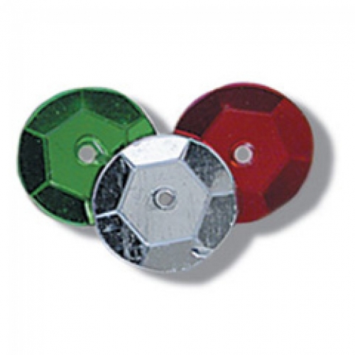 Trimits Round Cup Sequins (Value Pack of 5) Multi