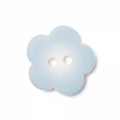 Crendon Pastel Shadow Flower Buttons (Value Pack) Light Blue