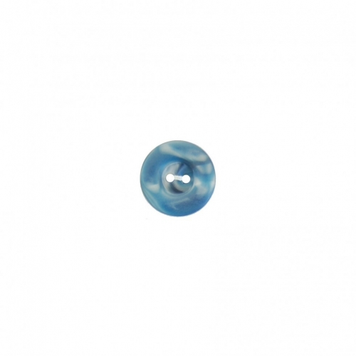 Crendon Round Pearlised Buttons (Value Pack) Blue