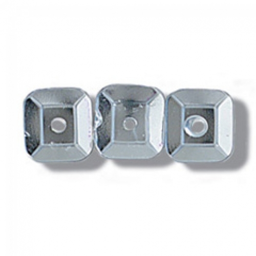 Trimits Square Cup Sequins Bulk Pack (Value Pack of 3) Silver