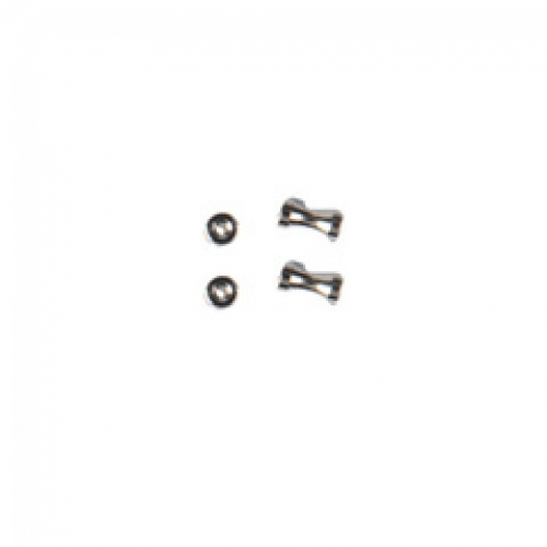 Trimits Diabolo Space Findings (Value Pack of 5) Silver