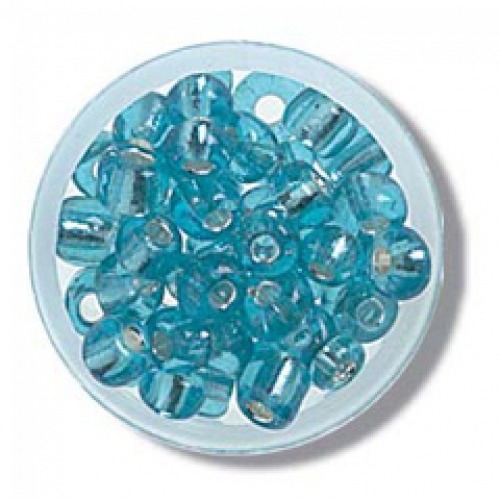 Trimits Glass E Beads Bulk Pack (Value Pack of 3) Ice Blue
