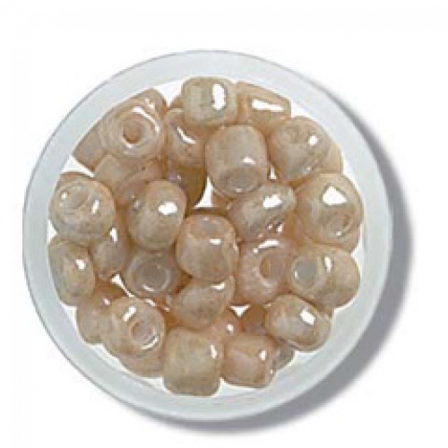 Trimits Glass E Beads Bulk Pack (Value Pack of 3) Pastel Cream