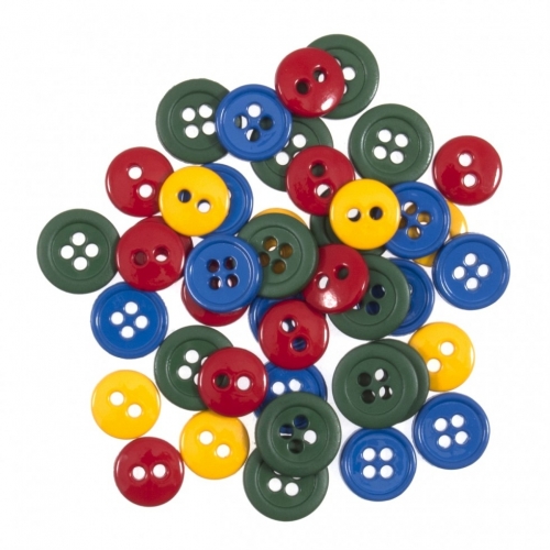 Trimits Round Button Packs (Value Pack of 5) Primary