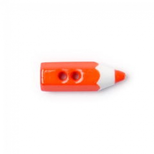 Crendon Pencil Crayon Buttons (Value Pack) Red/White
